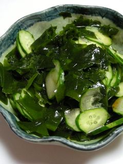 きゅうりとわかめの酢の物-レシピのメイン写真
