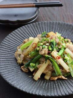 さっぱり♪豚肉と大根のねぎ塩炒め-レシピのメイン写真