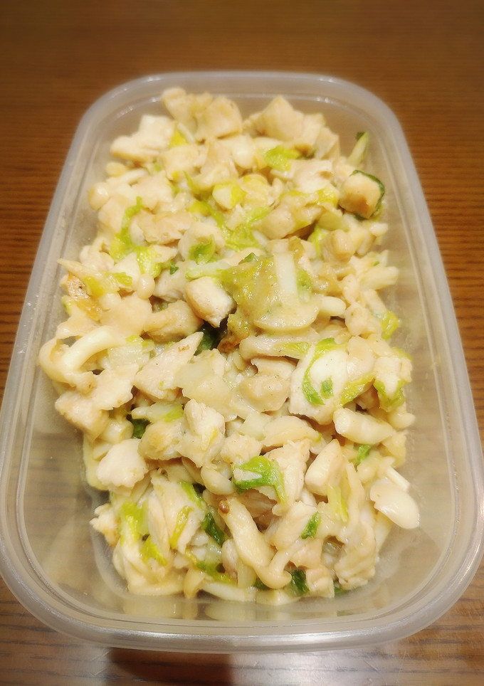 作り置き　むね肉と白菜の中華炒め-レシピのメイン写真