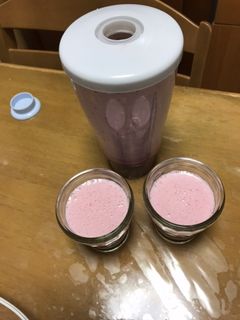 苺ジュースが飲みたくて♪-レシピのメイン写真
