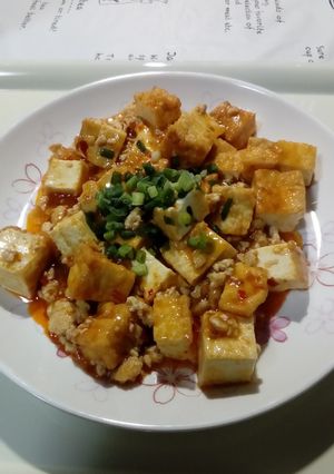 厚揚げの麻婆豆腐風。-レシピのメイン写真