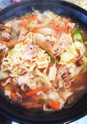 野菜たっぷりあんかけラーメン-レシピのメイン写真