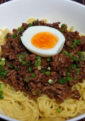超簡単！汁なし担々麺！-レシピのメイン写真
