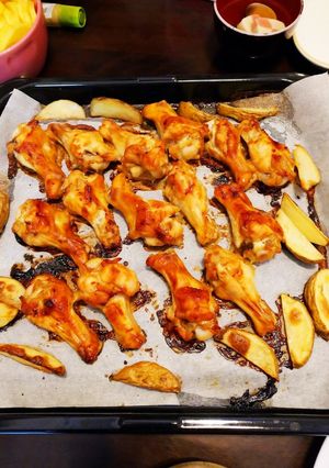 2020ひな祭り。手羽元でローストチキン-レシピのメイン写真