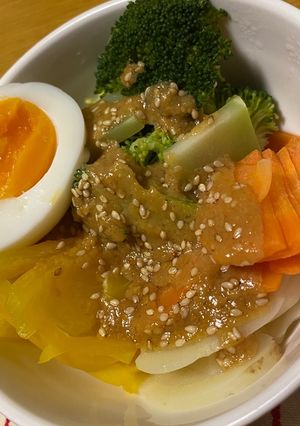 [妊活]温野菜サラダ-レシピのメイン写真