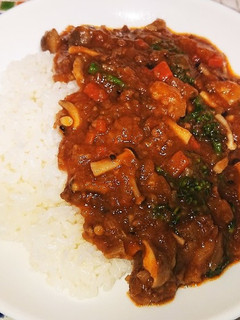 冷凍カレーをアレンジ☆時短ドライカレー-レシピのメイン写真