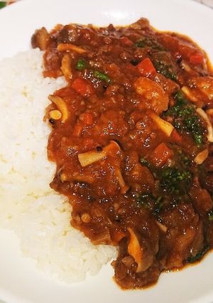 冷凍カレーをアレンジ☆時短ドライカレー-レシピのメイン写真