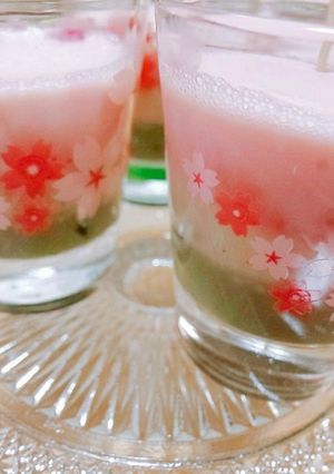 冷やし固めるだけ☆3色なめらか豆乳プリン-レシピのメイン写真