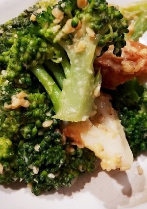 ちくわとブロッコリーのごまマヨソテー-レシピのメイン写真
