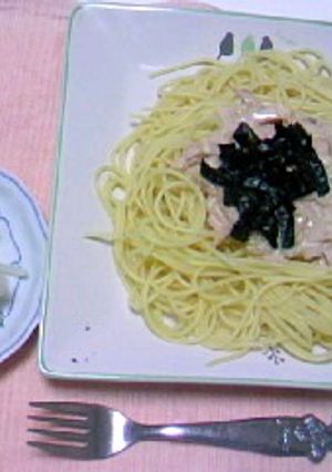 クリーミーなめたけパスタ-レシピのメイン写真