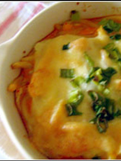 簡単♪キムチうどんグラタン-レシピのメイン写真