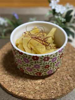 たくあんの中華風漬-レシピのメイン写真