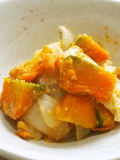 かぼちゃと白菜の胡麻和え♪-レシピのメイン写真