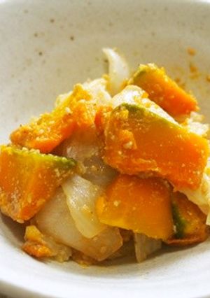 かぼちゃと白菜の胡麻和え♪-レシピのメイン写真