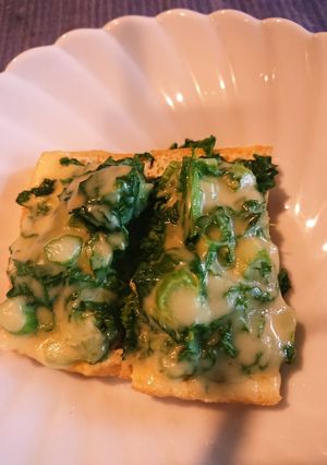 もう一品！お揚げの菜花チーズ焼き-レシピのメイン写真
