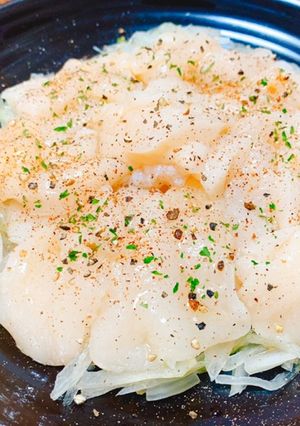 帆立のカルパッチョ-レシピのメイン写真