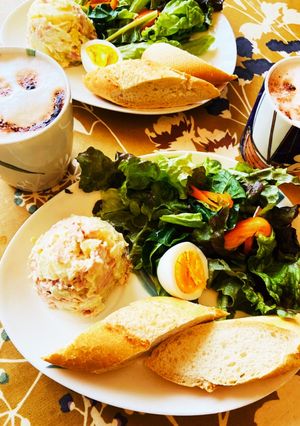 レンジでツナと玉葱の芋っぽいポテトサラダ-レシピのメイン写真
