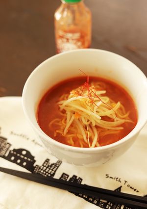 お家でスリラチャラーメン！-レシピのメイン写真