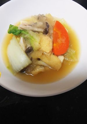 簡単水不要 大根の甘味で白菜のみぞれ煮-レシピのメイン写真