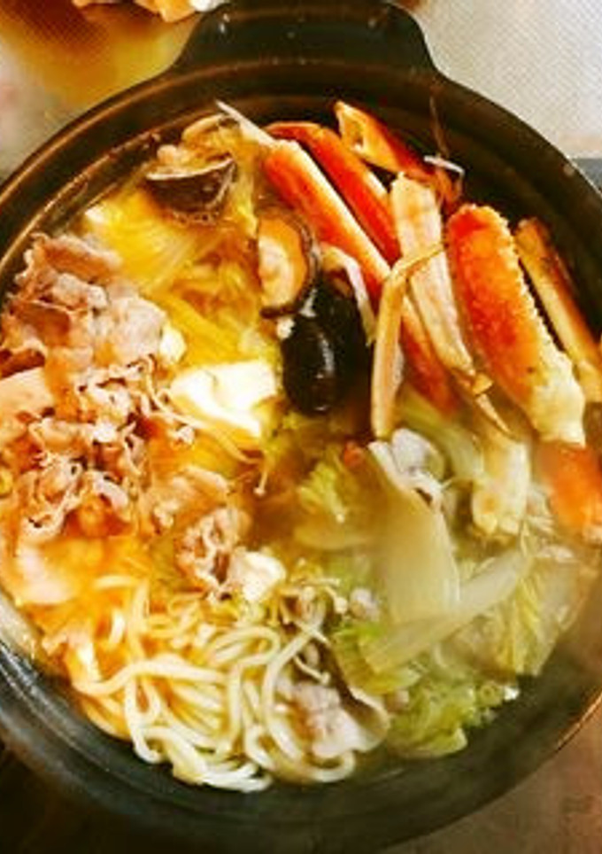 簡単！カニ鍋のだし-レシピのメイン写真