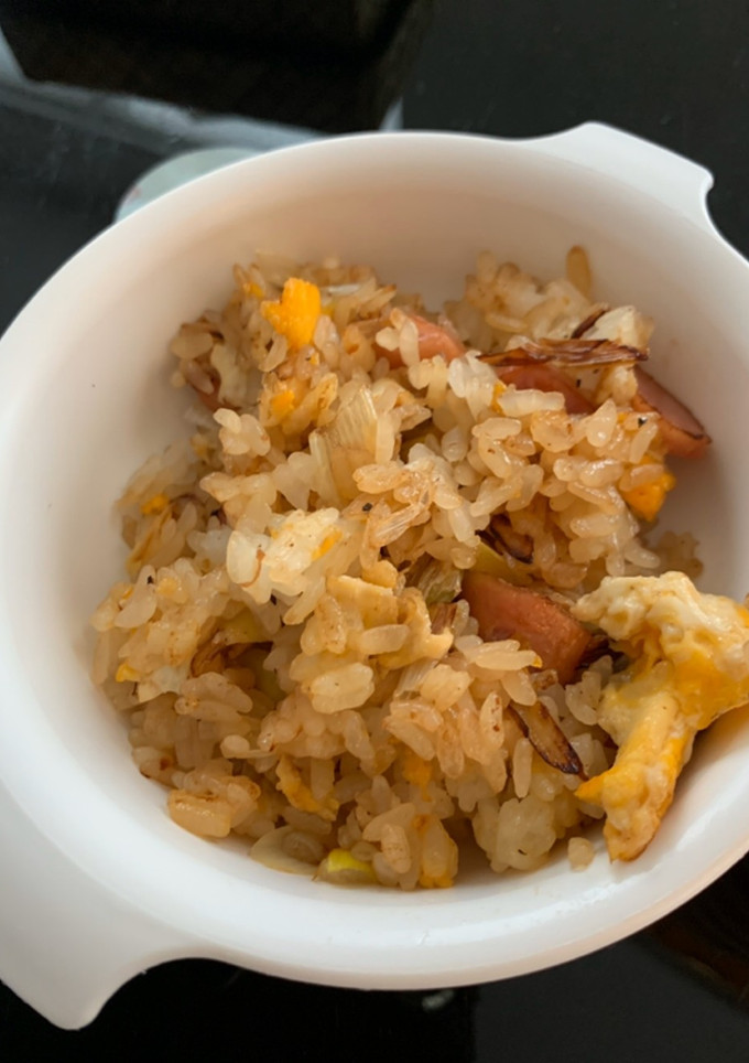 ウィンナーとネギの炒飯-レシピのメイン写真