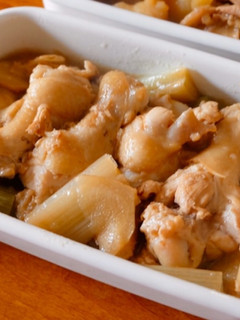 手羽元とねぎのしょうが煮-レシピのメイン写真