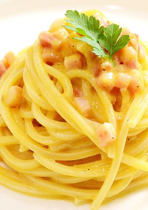 カルボナーラ風コーンクリームパスタ-レシピのメイン写真