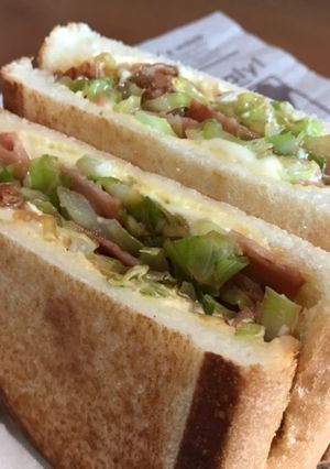 がっつりおやつに、簡単ホットサンド♡-レシピのメイン写真