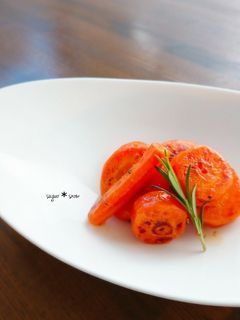 ニンジンだけで!レモンバターソテー。-レシピのメイン写真