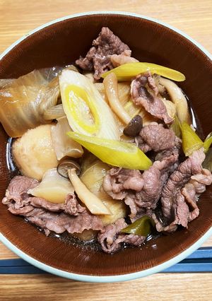 バーミキュラで山形芋煮風(手抜き)-レシピのメイン写真