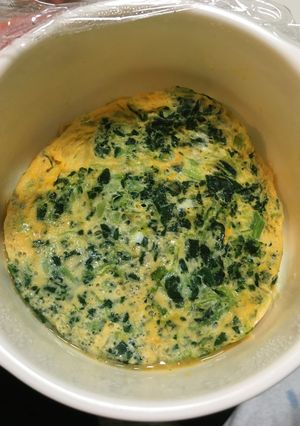 離乳食後期☆レンジで簡単野菜オムレツ-レシピのメイン写真