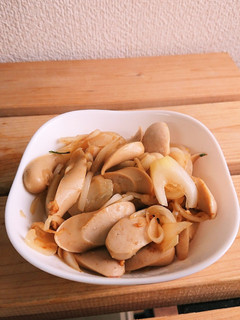 玉ねぎとウインナー炒め-レシピのメイン写真