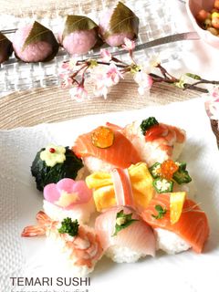 ひな祭りに♪手まり寿司-レシピのメイン写真