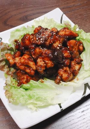 韓国風！ヤンニョムチキン-レシピのメイン写真