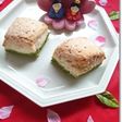 【ひな祭り】苺と抹茶で菱餅風スコーン