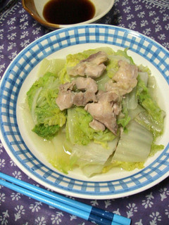ヘルシーな白菜と鶏の重ね蒸し♪-レシピのメイン写真