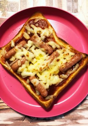 ウインナーチーズトースト-レシピのメイン写真