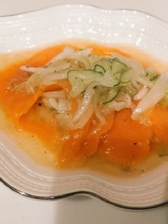 スモークサーモンのマリネ-レシピのメイン写真