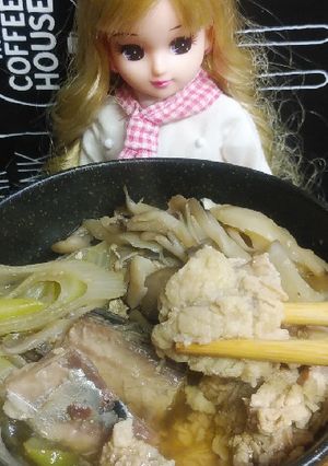 リカちゃん♡海の親子鍋(サバ缶)ꕤ*.-レシピのメイン写真