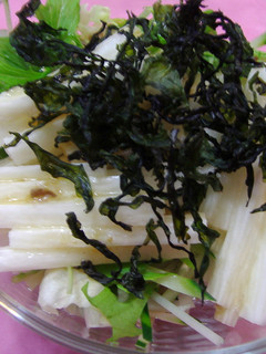 水菜と長いものサラダ-レシピのメイン写真