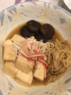 豆腐と椎茸のうま煮-レシピのメイン写真