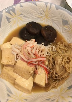豆腐と椎茸のうま煮-レシピのメイン写真
