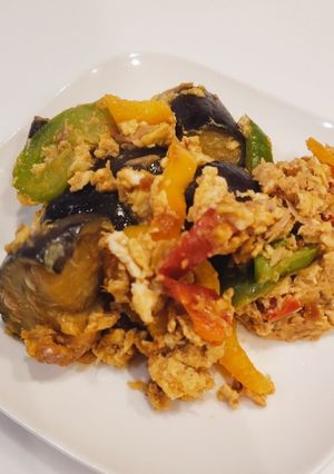パッタイペーストでツナ玉野菜炒め-レシピのメイン写真
