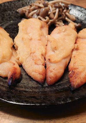 鶏ささみの左京焼き-レシピのメイン写真
