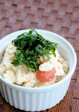 簡単♪なめらか！たらこ入りポテトサラダ♪-レシピのメイン写真