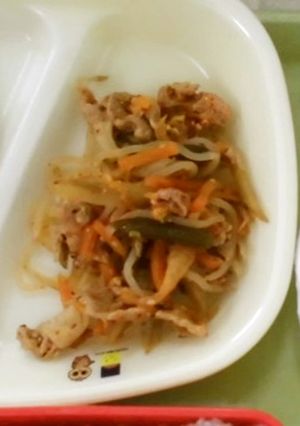 豚ピリご飯の具＠つくば市学校給食-レシピのメイン写真