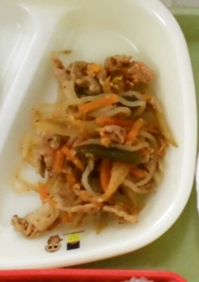 豚ピリご飯の具＠つくば市学校給食-レシピのメイン写真