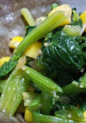 ほうれん草とコーンのナムル☆-レシピのメイン写真