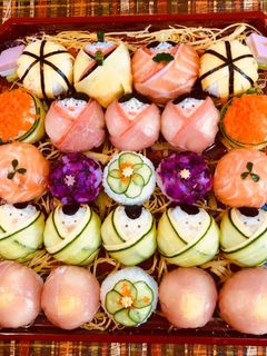雛祭り 手毬寿司 おひなさま-レシピのメイン写真