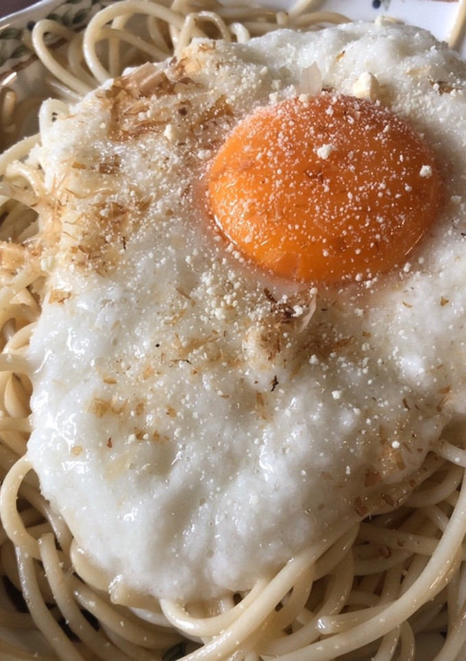とろろかけ和風パスタ。-レシピのメイン写真